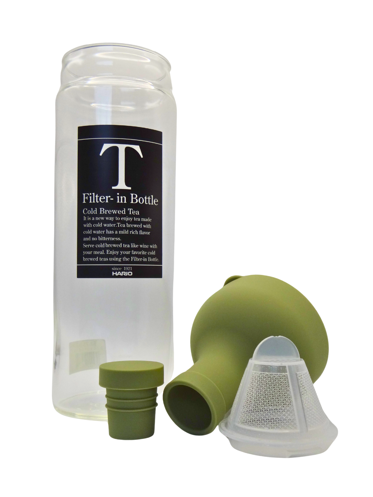 Eisteeflasche mit Siebeinsatz