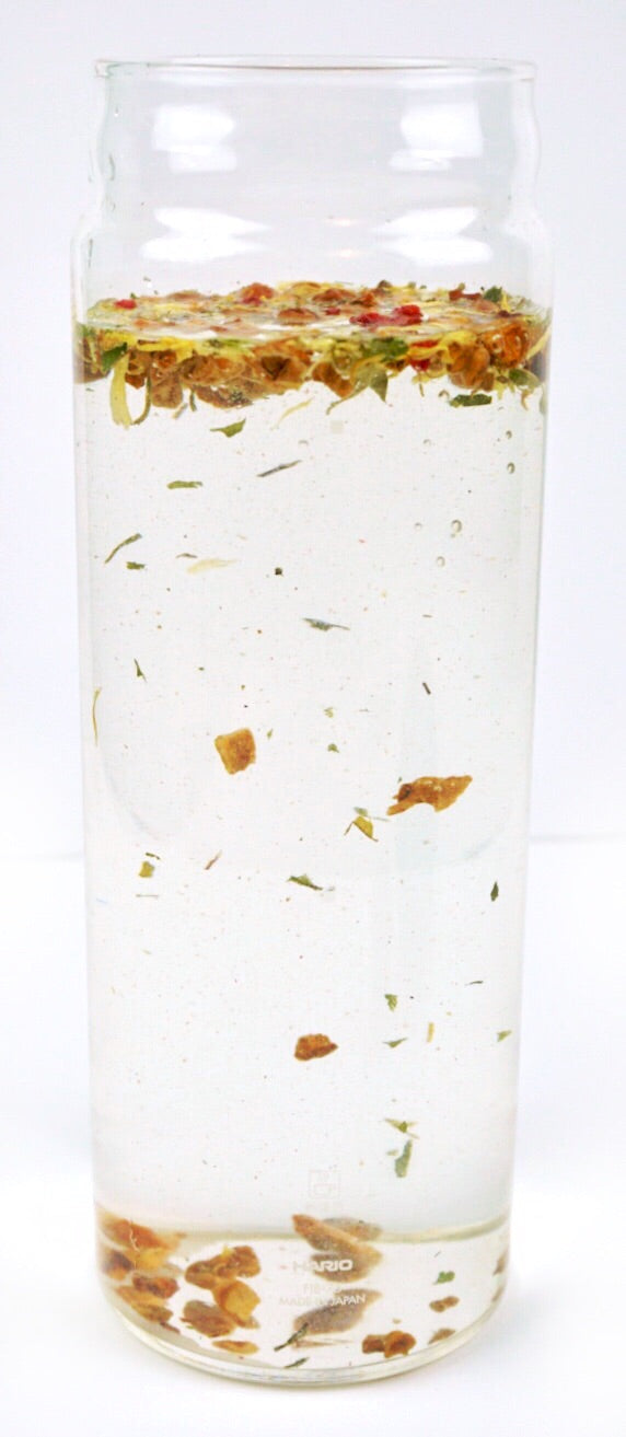 Eisteeflasche mit Siebeinsatz