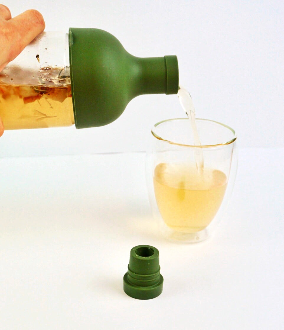 Eisteeflasche mit Siebeinsatz